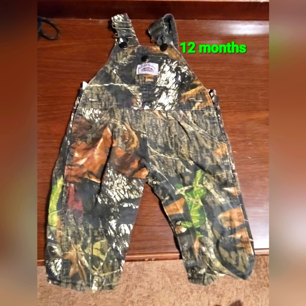 Kids Camouflage Overalls